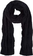 women winter thick cable chunky women's accessories : scarves & wraps логотип