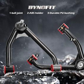 img 3 attached to Dynofit 2-4" Lift Upper Control Arms/A-Arms/UCAS For 2007-14 Yukon/Yukon XL, Suburban 1500, Escalade, Left And Right Suspension Leveling Lift Kits For 07-15 Sierra 1500, Silverado 1500, 07-16 Tahoe