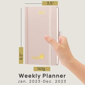 img 3 attached to Stay On Track With POPRUN'S 2023 Pocket Planner - Compact And Convenient!