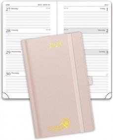 img 4 attached to Stay On Track With POPRUN'S 2023 Pocket Planner - Compact And Convenient!