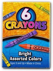 img 1 attached to Bulk Color Crayons - 720 Count! Case Of 120 6-Packs, Premium Quality Crayons For Kids And Toddlers, Safe And Non-Toxic For Party Favors, Restaurants, Goody Bags, And Stocking Stuffers