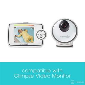 img 2 attached to 👶 Summer Glimpse Extra Video Camera: Keep an Eye on Multiple Rooms and Children with this White Baby Monitor Camera – Ideal for Expanding Families