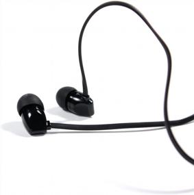 img 3 attached to Улучшите качество звука с помощью наушников Amalen Premium: высококачественные наушники с микрофоном и стереозвуком в элегантном черном корпусе