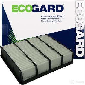 img 3 attached to ECOGARD XA4886 Premium Engine Air Filter - Compatible with Toyota Tacoma 3.4L (1995-2004), 4Runner 3.4L (1996-2002), Supra 3.0L (1993-1998), Lexus SC400 4.0L (1992-2000), SC300 3.0L (1992-2000)