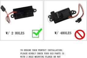 img 3 attached to Premium Resistor Chevrolet Silverado Cadillac Replacement Parts