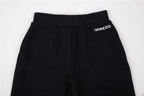 img 2 attached to Kids Soft Sport Fabric Joggers Active Pants For Boys And Girls (Ages 3-12 Years)
