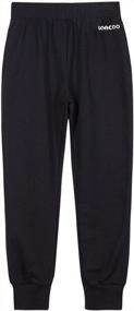img 4 attached to Kids Soft Sport Fabric Joggers Active Pants For Boys And Girls (Ages 3-12 Years)