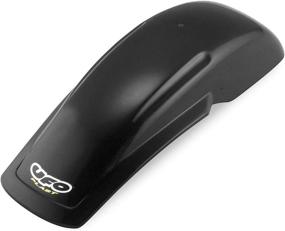 img 1 attached to 🛸 UFO Plastic Universal Rear Fender - Sleek Black Design - PP01109-001