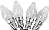 productworks яркая светодиодная прозрачная крышка на 50 штук холодные белые лампы накаливания для внутреннего и наружного использования логотип