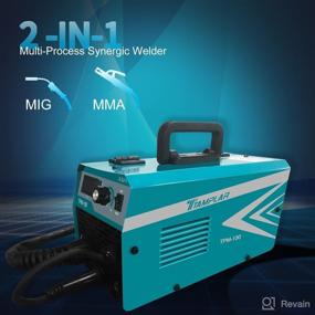 img 2 attached to 🔥 TTAMPLAR 130A MIG Welder Gasless 110V MIG/Stick Welder - 2 in 1 Flux Core Wire Welding Machine | No Gas | IGBT Inverter