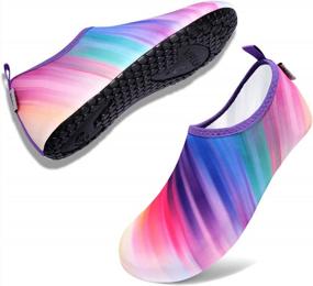 img 1 attached to VIFUUR Barefoot Water Sports Shoes: Quick-Dry Aqua Yoga Socks For Men And Women