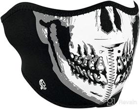 img 1 attached to Zanheadgear WNFM002H Neoprene Black White