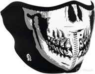 zanheadgear wnfm002h neoprene black white logo