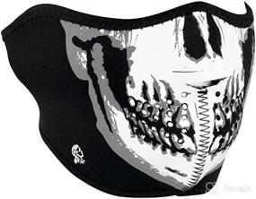 img 4 attached to Zanheadgear WNFM002H Neoprene Black White