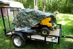 img 2 attached to RPS Outdoors SI-9000C Mossy Oak Break-Up Country 6' x 8' Heavy-Duty Tarp for Multi-Purpose Use