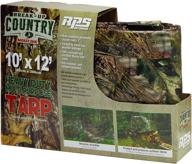 rps outdoors si-9000c mossy oak break-up country 6' x 8' heavy-duty tarp for multi-purpose use логотип