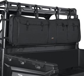 img 4 attached to Efficient and Secure UTV Double Gun Carrier: Classic Accessories QuadGear Black - 18-129-010401-00