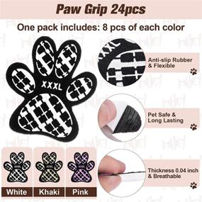 img 3 attached to BEAUTYZOO Dog Paw Protectors: Enhanced Anti-Slip Traction Pads for Dogs on Hardwood Floors and Hot Pavement - Senior Dog Injury Protection and Comfortable Grip for Paws