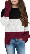 stay cozy and stylish this winter with gemijack girls' fuzzy knit sweaters! logo