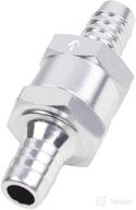 🔒 joywayus 5/16" aluminum non return one way check valve for fuel: petrol & diesel logo