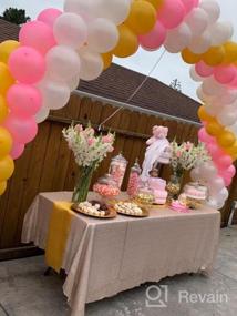 img 6 attached to Разноцветные воздушные шары для вечеринок - идеально подходят для свадеб и торжеств - набор из 12 воздушных шаров от PIXRIY