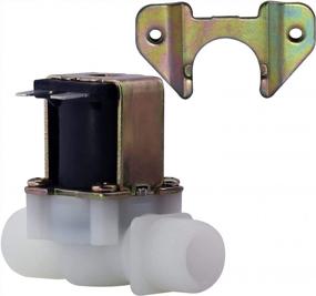 img 3 attached to DIGITEN 1/2" DC 12V Electric Solenoid Valve Normally Closed N/C Water Inlet Flow Switch