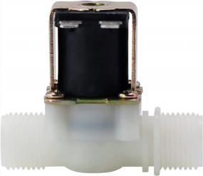 img 4 attached to DIGITEN 1/2" DC 12V Electric Solenoid Valve Normally Closed N/C Water Inlet Flow Switch