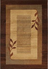 img 2 attached to Stylish And Versatile: Home Dynamix Royalty Clover Modern Area Rug In Brown Multi - 7'8"X10'4" Rectangle