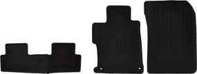 img 2 attached to Honda 08P13-TR0-110A Black All Season Floor Mat for Civic Models - Genuine Accessories for Better SEO