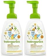 🧴 babyganics night time orange blossom shampoo and body wash – 16oz, 2 pack: gentle cleansing for babies logo