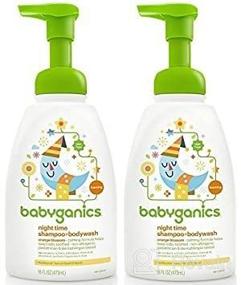 img 2 attached to 🧴 Babyganics Night Time Orange Blossom Shampoo and Body Wash – 16oz, 2 Pack: Gentle Cleansing for Babies
