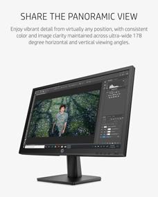 img 2 attached to HP V223Ve 21.5 Inch Certified Ergonomic 🖥️ FHD Monitor with Anti-Glare Screen - 1920x1080P, 75Hz