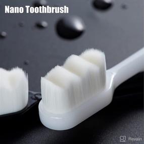 img 3 attached to Charcoal Toothbrushes with Enhanced 🦷 Bristles: A Powerful Dental Care Solution