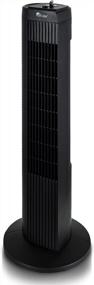 img 4 attached to Senville SENFZ10-19M: Compact Tower Fan With 60° Oscillation And 3 Speed Options
