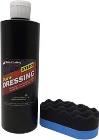 img 4 attached to 🚗 Dura-Dressing Re-Load for Dura-Coated Tires, 8 oz. Bottle – Tire Dressing Kit – Made in USA to Enhance Tire Shine and Appearance