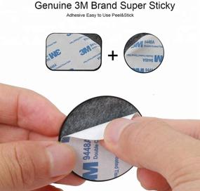img 1 attached to SALEX Replacement Magnetic Magnets Adhesive Car Electronics & Accessories ... Car Electronics Accessories