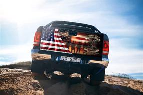 img 1 attached to Veteran Truck Tailgate Decal Sticker Exterior Accessories