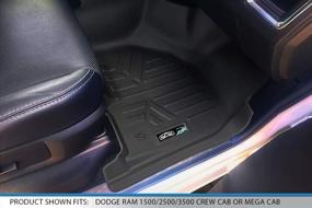 img 2 attached to SMARTLINER Floor Liner Black 2012 2018 Interior Accessories for Floor Mats & Cargo Liners