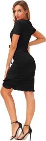 img 1 attached to 👗 Women's Black XL Vintage Funeral Dresses - Clothing for Ladies