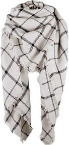 img 4 attached to Century Star Fashion Blanket Scarves Women's Accessories : Scarves & Wraps