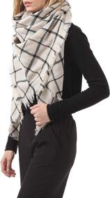 img 1 attached to Century Star Fashion Blanket Scarves Women's Accessories : Scarves & Wraps