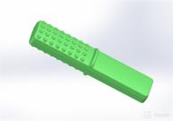 chewy stixx tough bar cool mint green flavor: effective oral tubes for children with aggressive biting habits logo