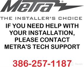 img 1 attached to Metra 95-7521B Double DIN Installation Kit for 2012-Up Mazda 5: Enhance Your Car's Aesthetic with Matte Black Finish