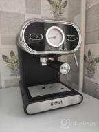 img 1 attached to Rozhkovy coffee maker Kitfort KT-702, black review by Czesawa Gutkowska (S ᠌