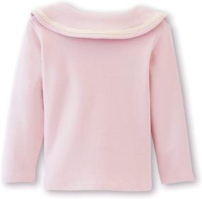 img 3 attached to ContiKids Girls Peter Collar Blouse: Chic Tops, Tees & Blouses for Girls' Fashion