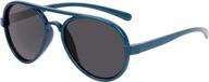kids aviator sunglasses uv400 protection age 4-10 cocosand classic style logo