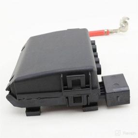 img 1 attached to 🔋 Enhanced Battery Terminal Fuse Box for VW JETTA GOLF MK4 (1999-2004) | 1J0937550A