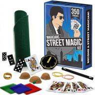 get ready to be amazed: master 350 tricks with our street magic magician kit logo