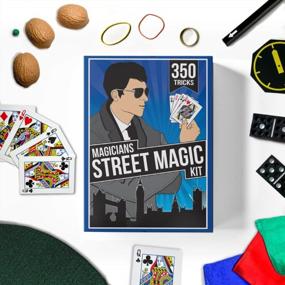 img 1 attached to Get Ready To Be Amazed: Master 350 Tricks With Our Street Magic Magician Kit