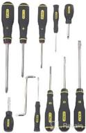 stanley 62-502 fatmax screwdriver set: 11-piece toolkit for efficient screwing logo
